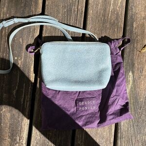 Deadly Ponies Leather Crossbody Bag